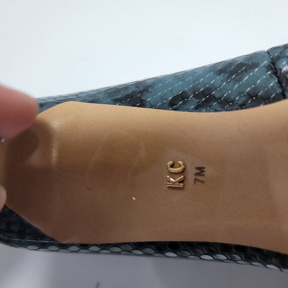 Like New Kenneth Cole New York Riley Leather Pump size 7 - Picture 6 of 14